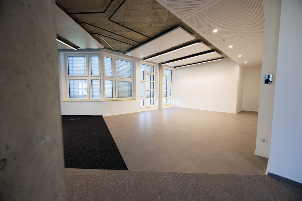 offene Raumplanung des neuen Stuttgarter Büros