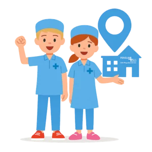 Illustration: Expansion von Pensum MED in modernes Büro in Stuttgart Mitte